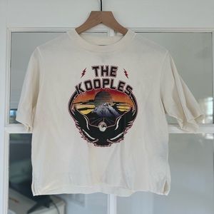 Kooples Short Sleeve T-Shirt With Eagle Print